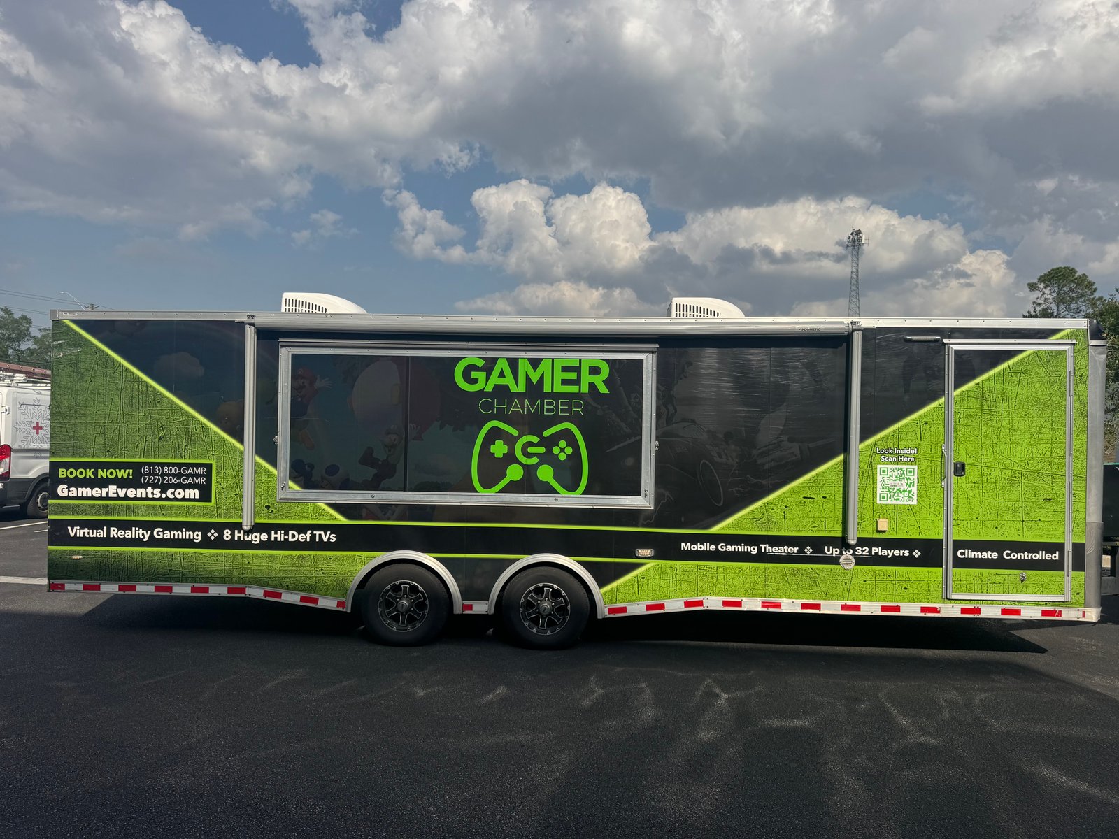Gamer Events mobile gaming truck